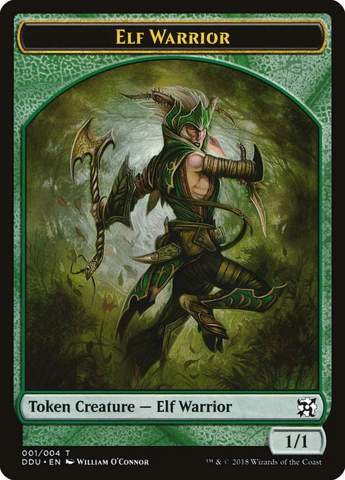 Elf Warrior - Duel Decks: Elves vs. Inventors Tokens