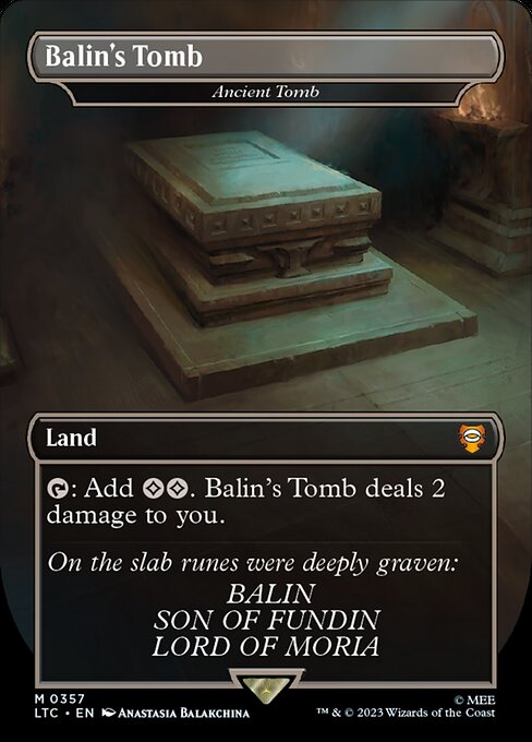 Balin's Tomb (Ancient Tomb) - Tales of Middle-earth Commander