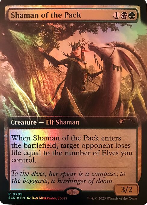 Shaman of the Pack - Secret Lair Drop - Promo Foil