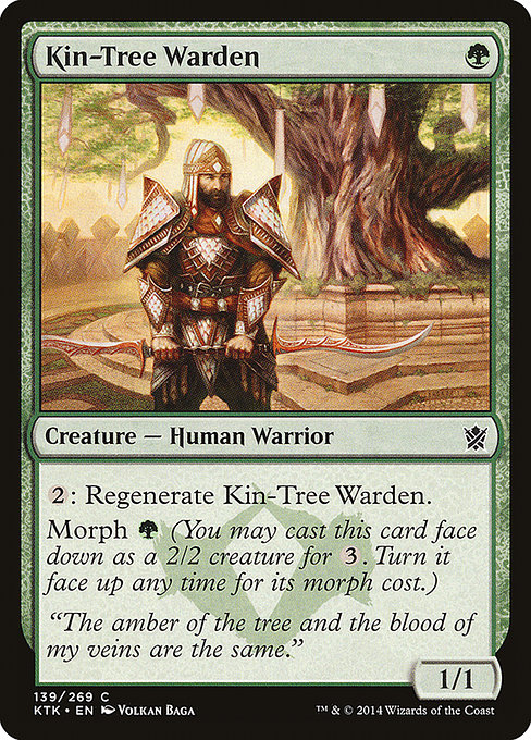 Kin-Tree Warden - Khans of Tarkir