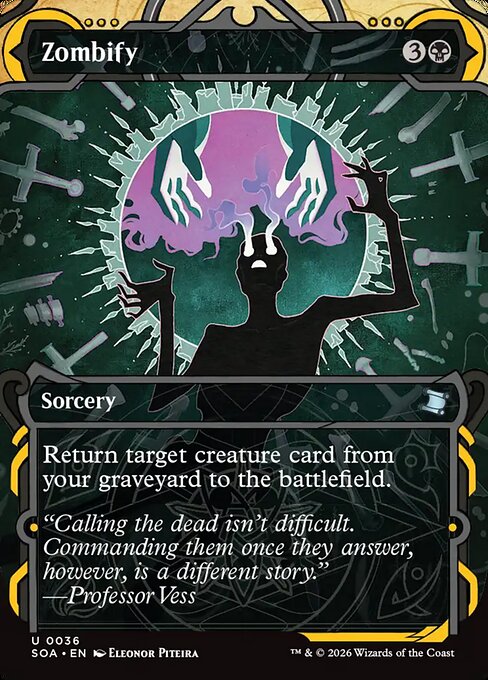 Zombify - Secrets of Strixhaven Mystical Archive - Showcase