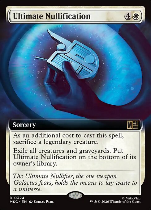 Ultimate Nullification - Marvel Super Heroes Commander - Extended Art