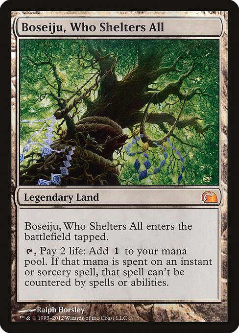 Boseiju, Who Shelters All - From the Vault: Realms - Promo Foil