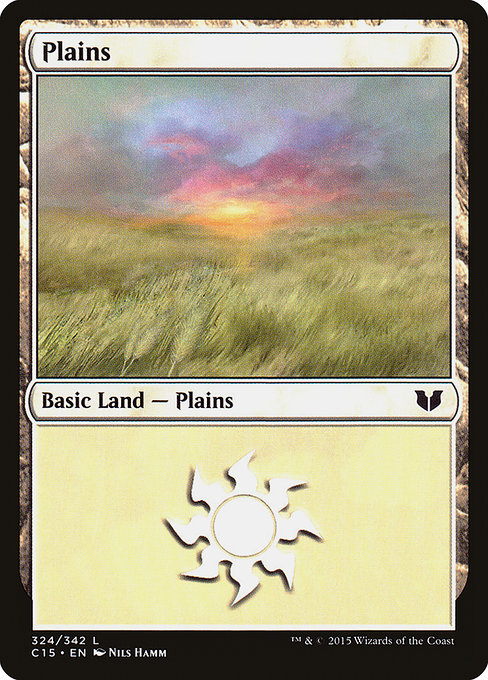 Plains - Commander 2015