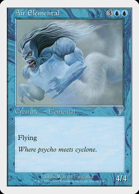 Air Elemental - Seventh Edition