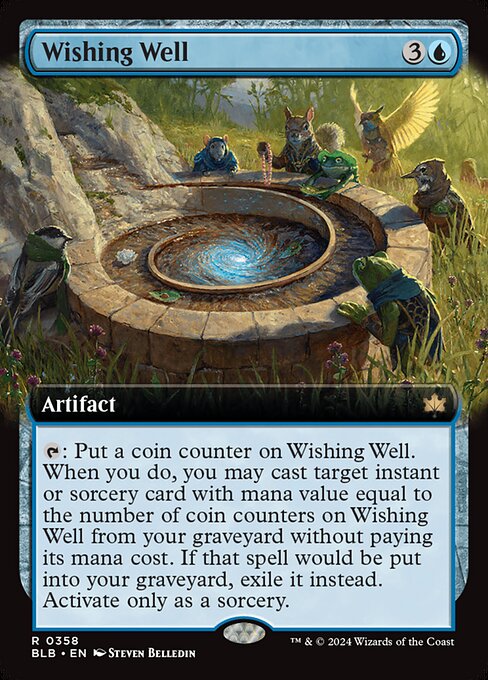 Wishing Well - Bloomburrow - Extended Art