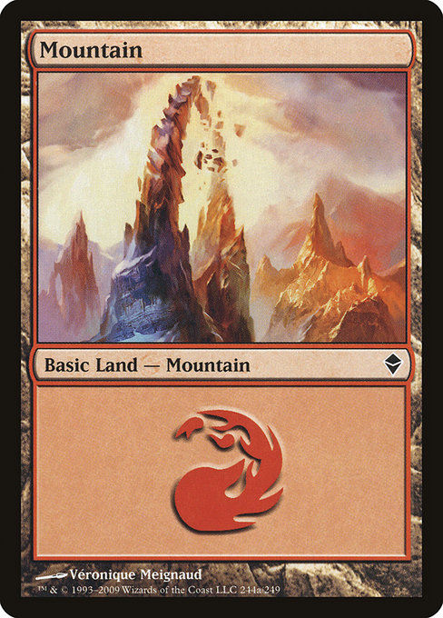 Mountain - Zendikar