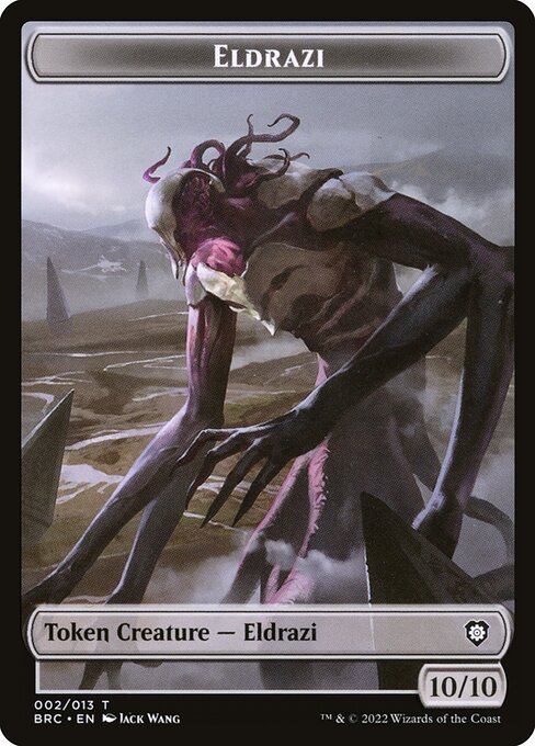 Eldrazi - The Brothers' War Commander Tokens