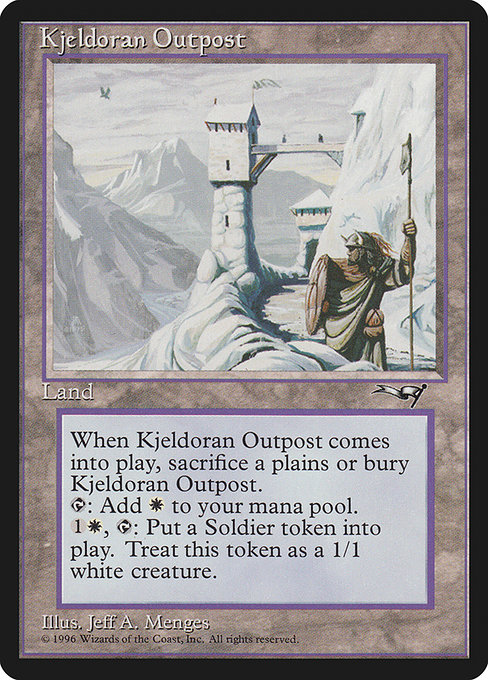 Kjeldoran Outpost - Alliances