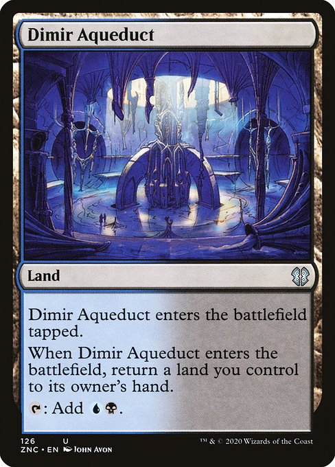 Dimir Aqueduct - Zendikar Rising Commander