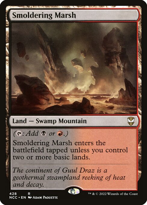 Smoldering Marsh - New Capenna Commander