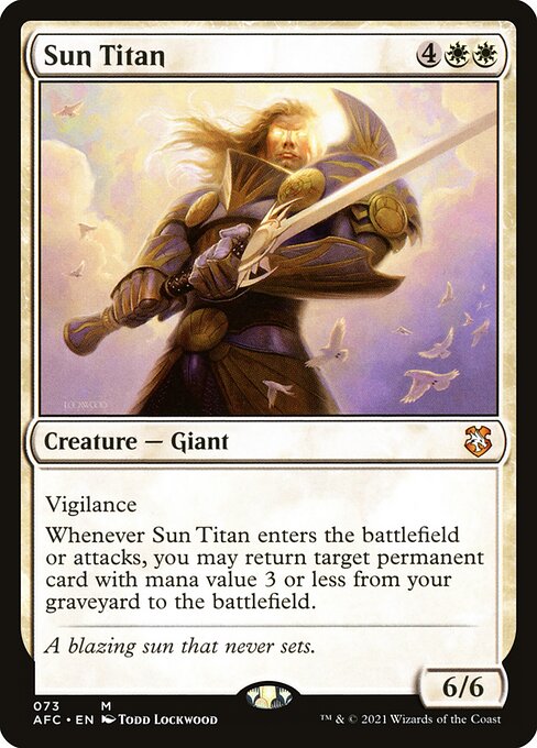 Sun Titan - Forgotten Realms Commander