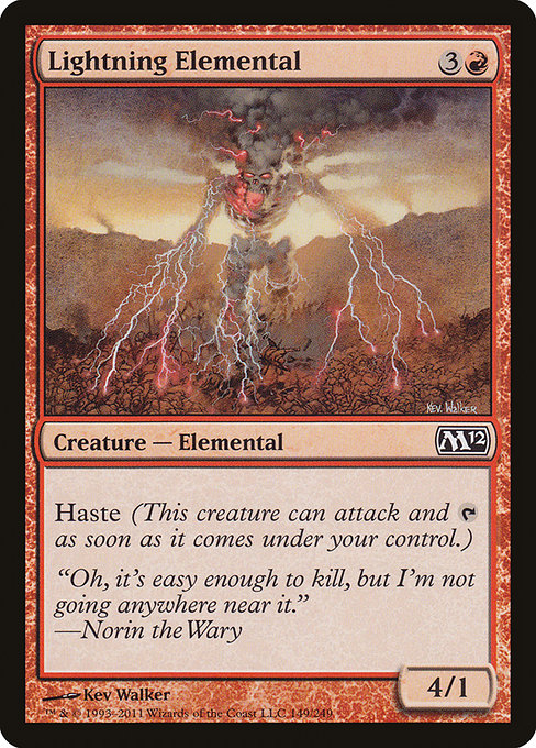 Lightning Elemental - Magic 2012