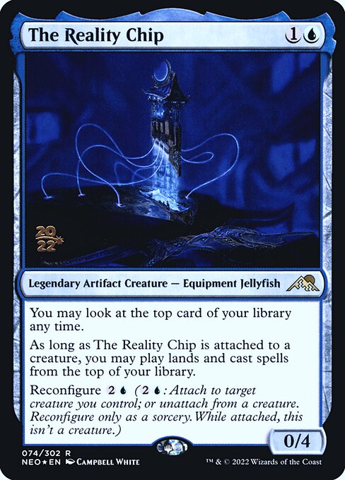 The Reality Chip - Kamigawa: Neon Dynasty Promos