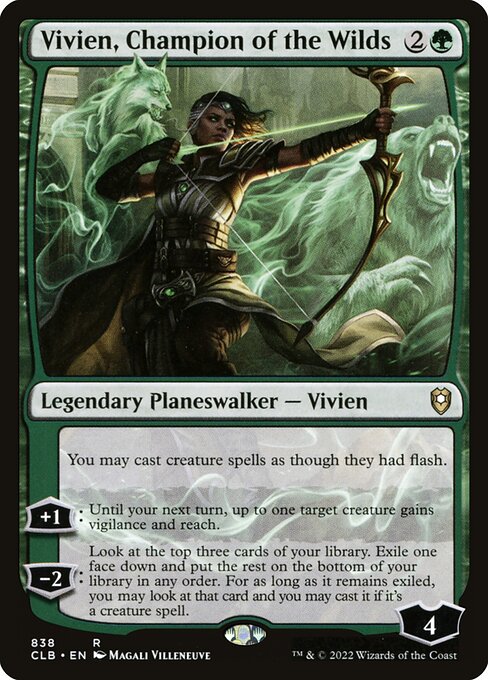 Vivien, Champion of the Wilds - Commander Legends: Battle for Baldur's Gate