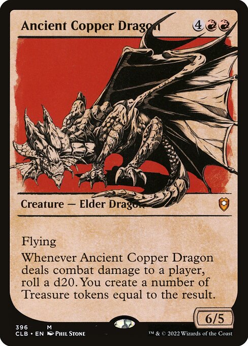 Ancient Copper Dragon - Commander Legends: Battle for Baldur's Gate