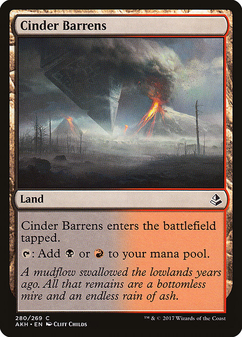 Cinder Barrens - Amonkhet