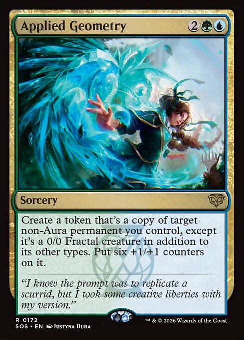 Applied Geometry - Secrets of Strixhaven Promos
