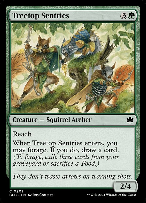 Treetop Sentries - Bloomburrow