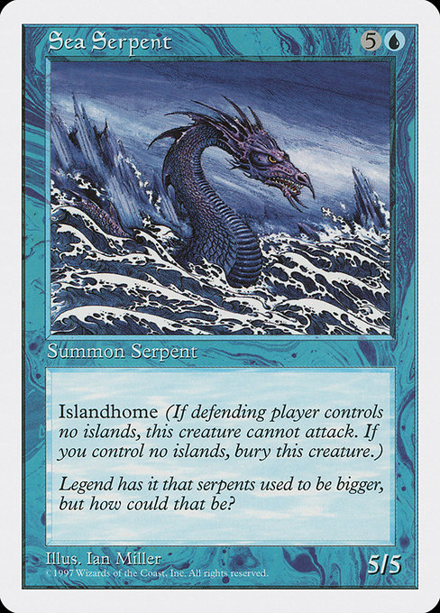 Sea Serpent - Fifth Edition