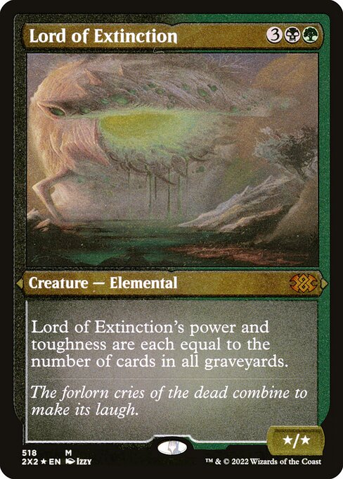 Lord of Extinction - Double Masters 2022 - Etched Foil