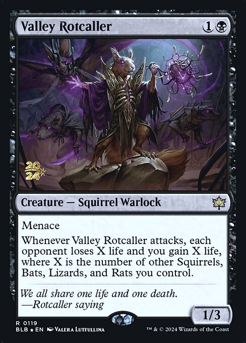 Valley Rotcaller - Bloomburrow Promos