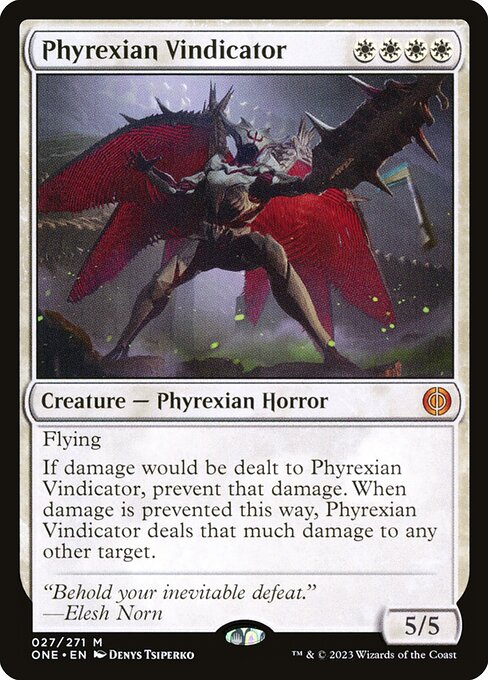 Phyrexian Vindicator - Phyrexia: All Will Be One