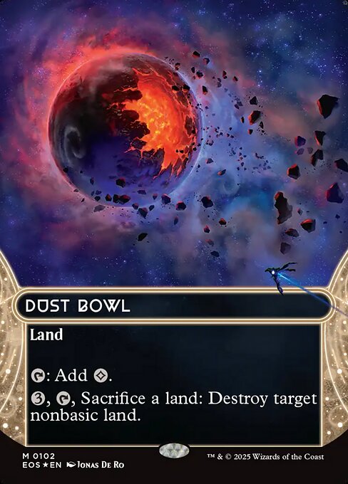 Dust Bowl - Edge of Eternities: Stellar Sights - Galaxy Foil, Borderless