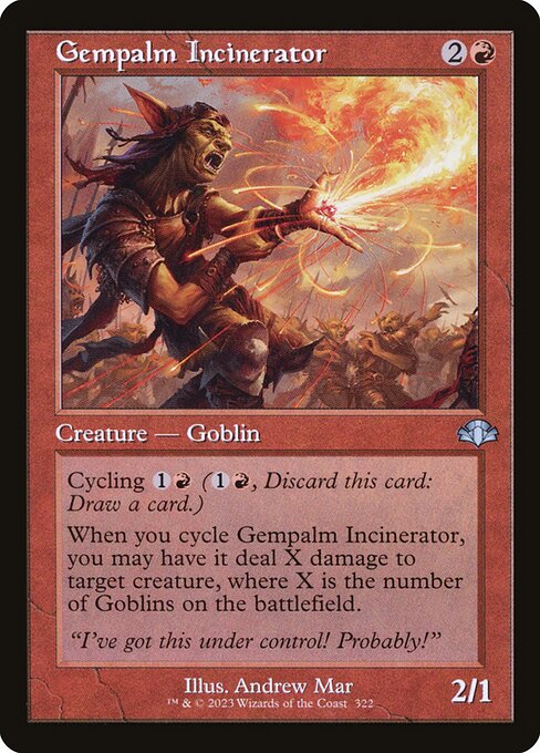 Gempalm Incinerator - Dominaria Remastered