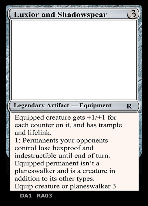 Luxior and Shadowspear - Unknown Event