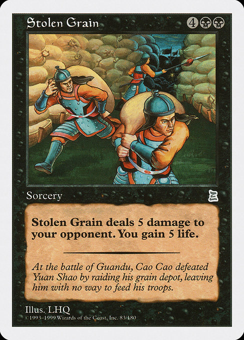 Stolen Grain - Portal Three Kingdoms