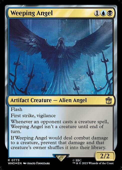 Weeping Angel - Doctor Who - Surge Foil