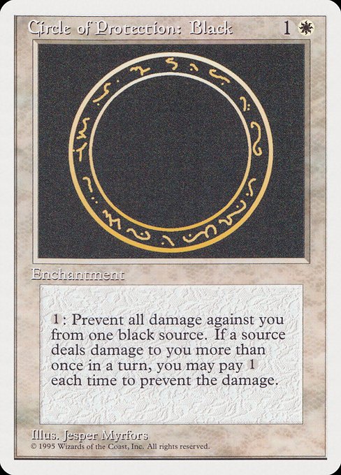 Circle of Protection: Black - Rivals Quick Start Set