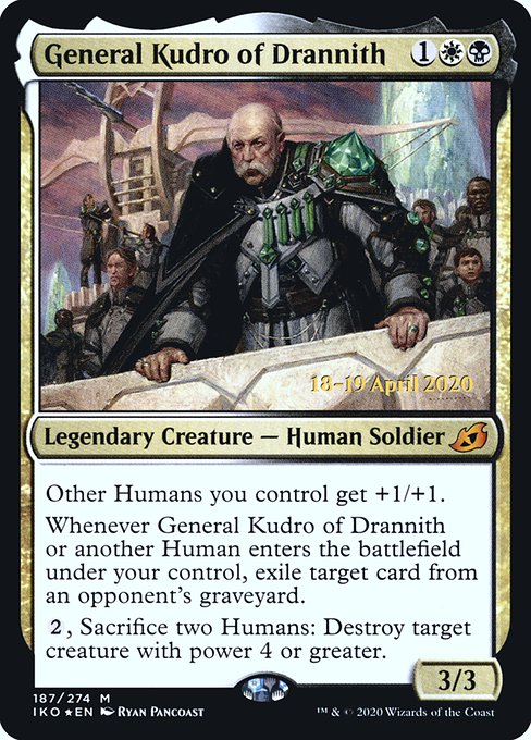 General Kudro of Drannith - Ikoria: Lair of Behemoths Promos - Promo Foil