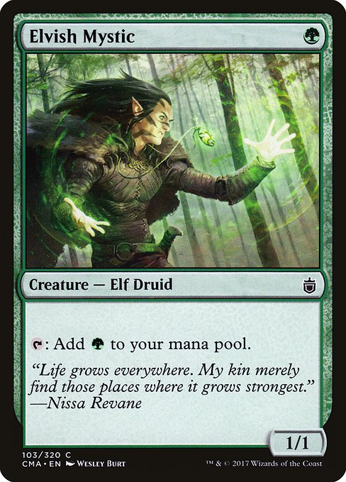 Elvish Mystic - Commander Anthology