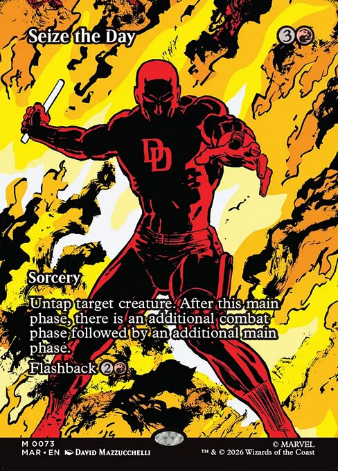 Seize the Day - Marvel Universe - Borderless