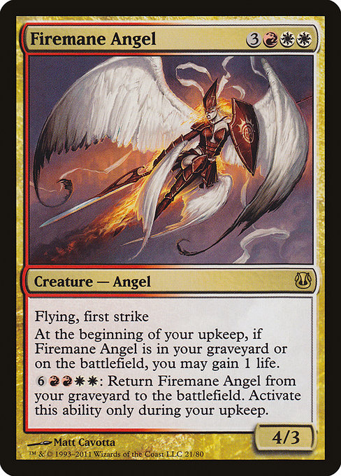 Firemane Angel - Duel Decks: Ajani vs. Nicol Bolas