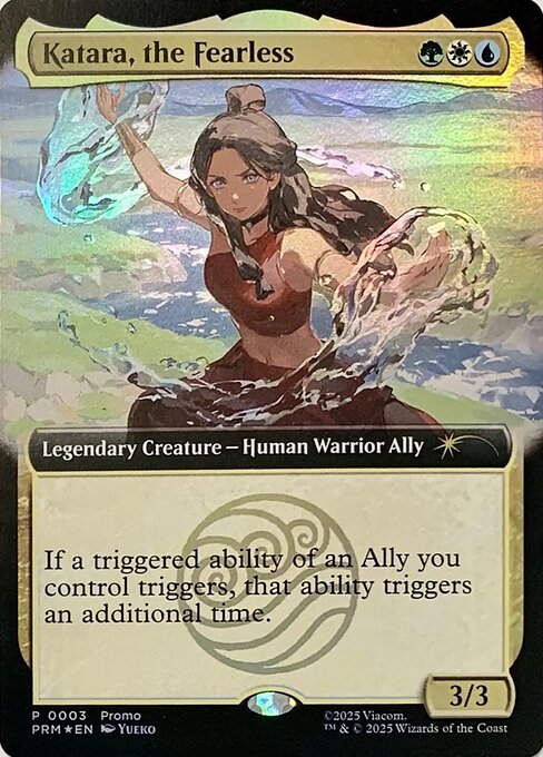 Katara, the Fearless - URL/Convention Promos - Extended Art