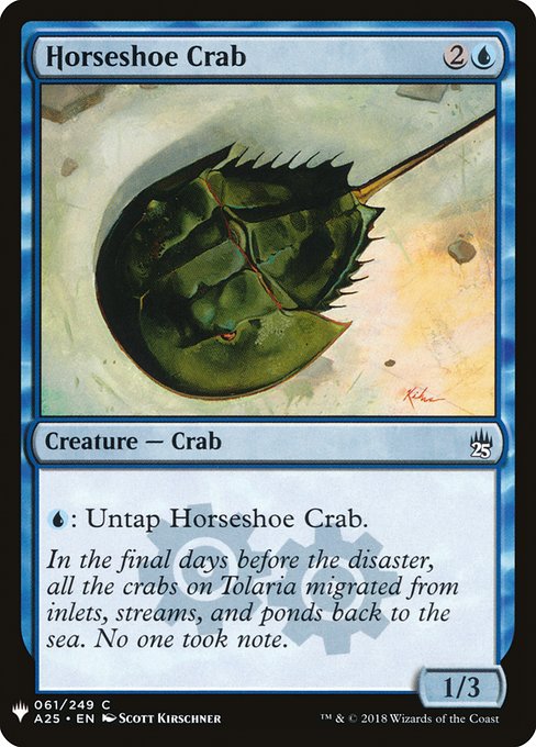 Horseshoe Crab - The List