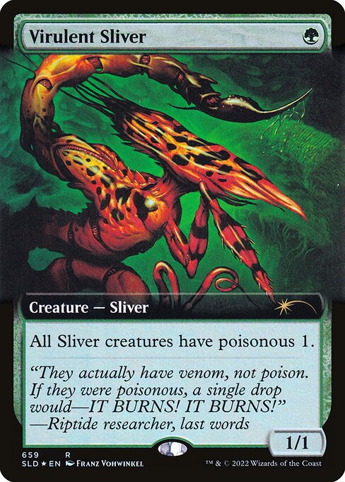 Virulent Sliver - Secret Lair Drop