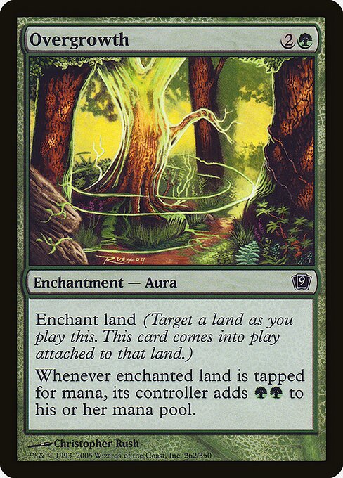 Overgrowth - Ninth Edition - Promo Foil