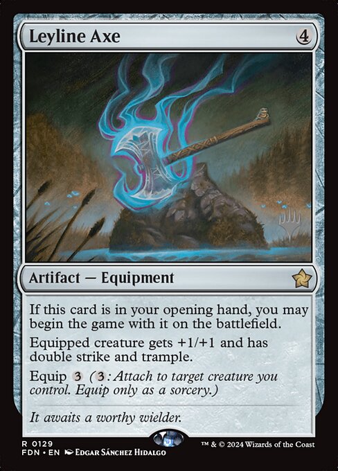 Leyline Axe - Foundations Promos