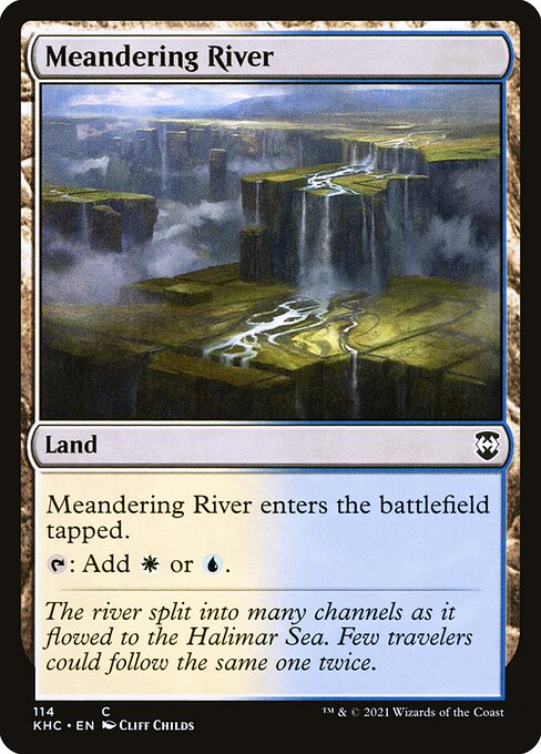 Meandering River - Kaldheim Commander