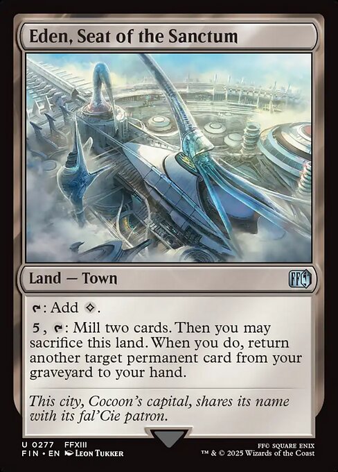 Eden, Seat of the Sanctum - Final Fantasy