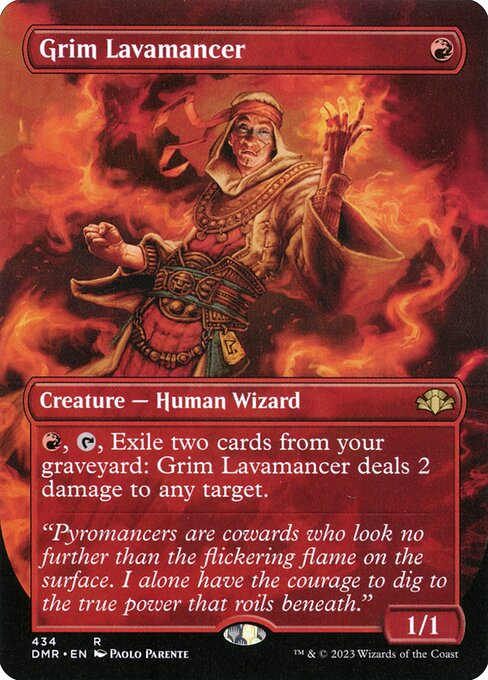 Grim Lavamancer - Dominaria Remastered