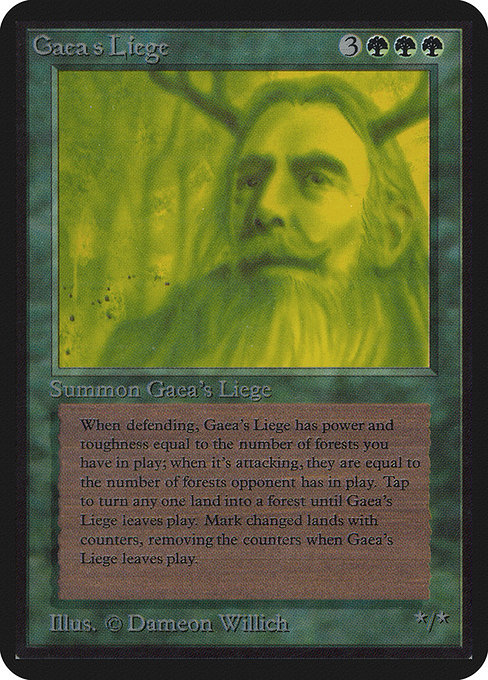 Gaea's Liege - Limited Edition Alpha