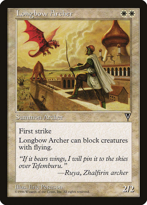 Longbow Archer - Visions