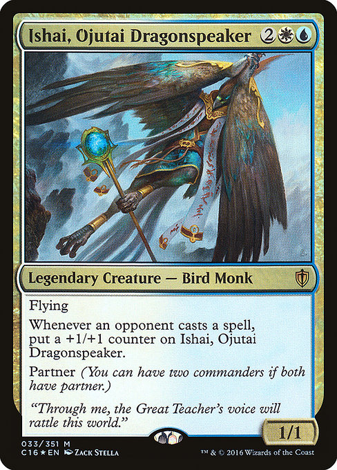 Ishai, Ojutai Dragonspeaker - Commander 2016 - Promo Foil