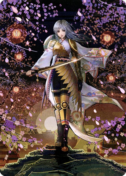 The Wandering Emperor - Neon Dynasty Art Series - Borderless