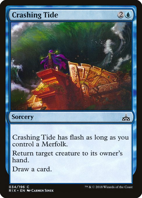 Crashing Tide - Rivals of Ixalan